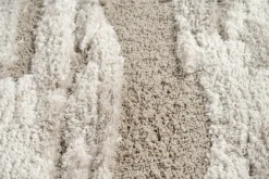 Webteppich Lizardit beige 80 x 150 cm