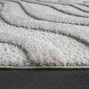 Webteppich Lizardit Creme 133 x 195 cm