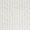 Webteppich Malachit Weiß-Grau 80 x 150 cm