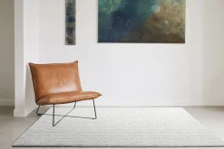 Webteppich Malachit Weiß 80 x 150 cm
