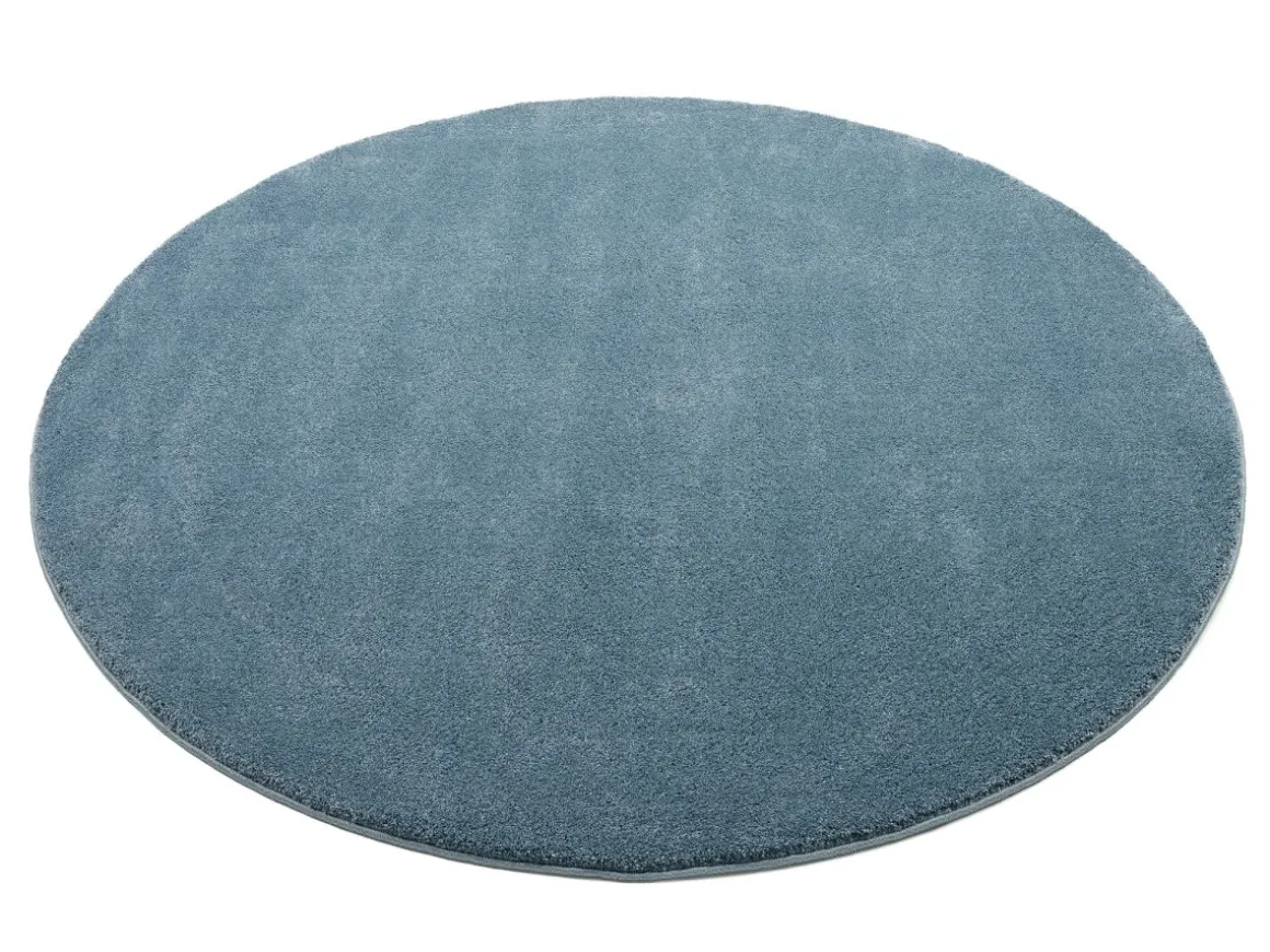 Webteppich Melanie Blau Ø 120 cm