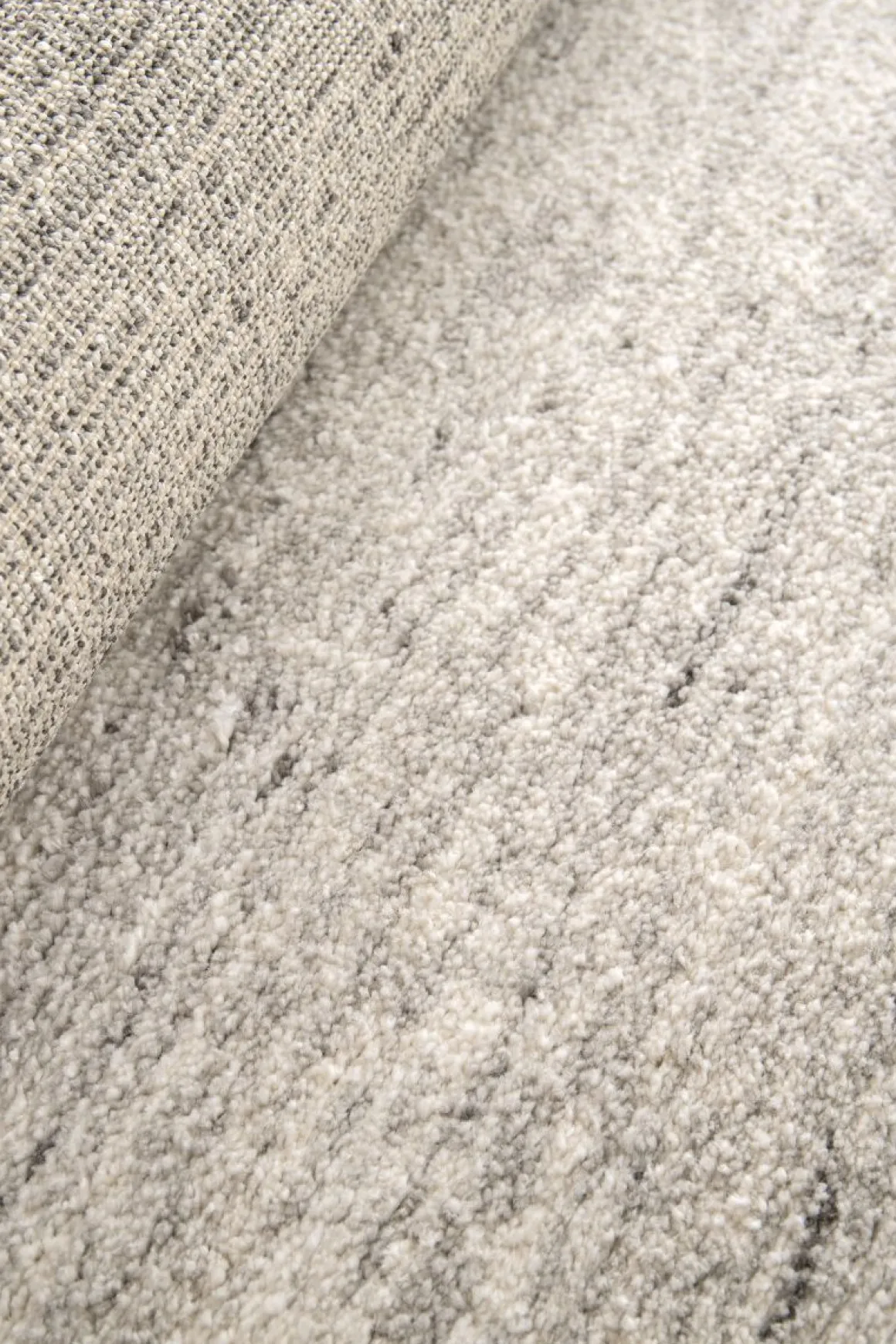 Webteppich Moon Grau 80 x 150 cm