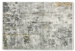 Webteppich Positano Anthrazit-Creme 160 x 230 cm