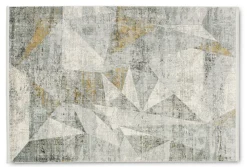 Webteppich Postiano Creme-Anthrazit 160 x 230 cm