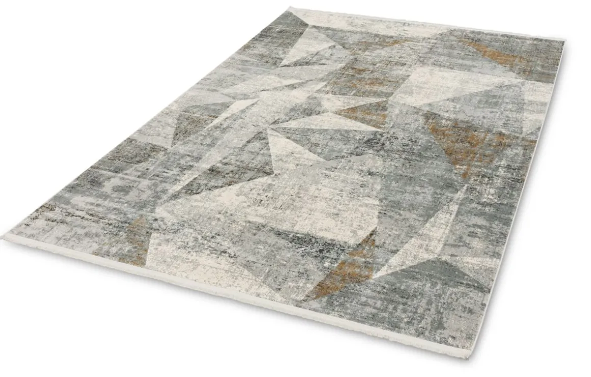 Webteppich Postiano Creme-Anthrazit 160 x 230 cm