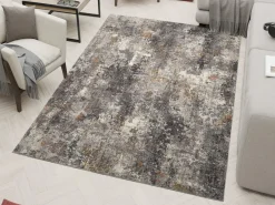 Webteppich Raci Beige-Mix 78 x 150 cm