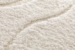 Webteppich Relief Cream 80 x 150 cm