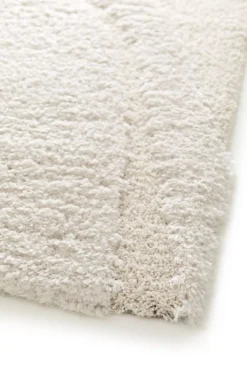 Webteppich Relief Cream 80 x 150 cm