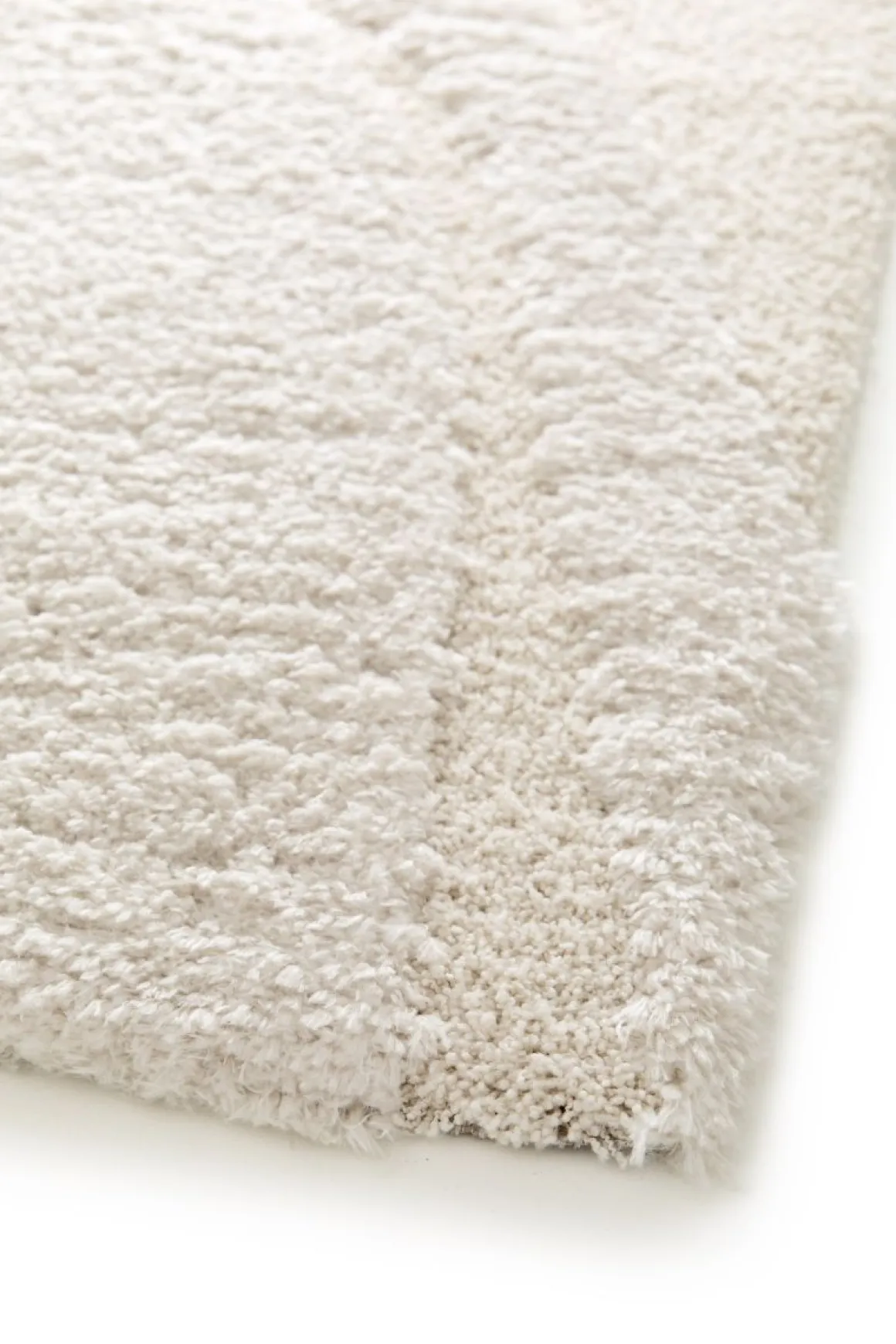 Webteppich Relief Cream 80 x 150 cm