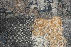 Webteppich Samaria Grau Braun 120 x 170 cm