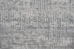 Webteppich Samaria Grau Weiß 120 x 170 cm