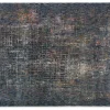 Webteppich Sarezzo Gitter blau 160 x 230 cm