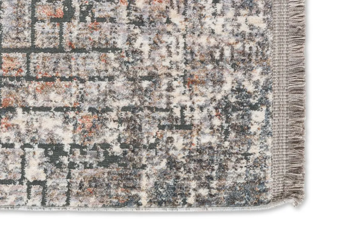 Webteppich Sarezzo grau 160 x 230 cm