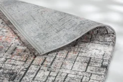 Webteppich Sarezzo grau 160 x 230 cm