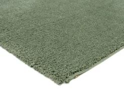 Webteppich Soft Fun Oliv 65 x 130 cm