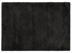 Webteppich Sumi Anthrazit 65 x 130 cm