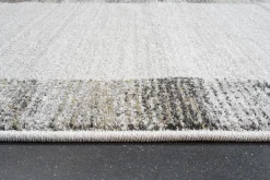 Webteppich Surma Silber-Grau 80 x 150 cm