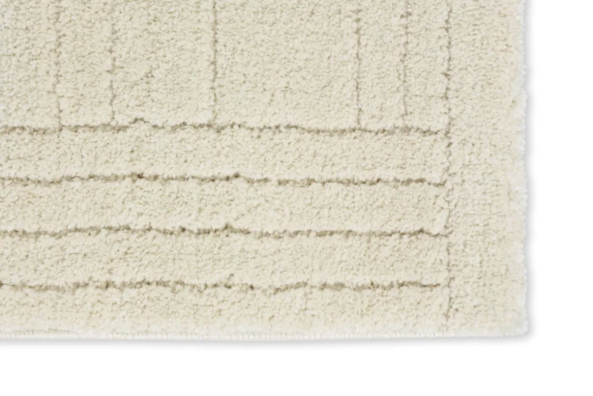 Webteppich SW Pure Design D.242 Creme 133 x 190 cm
