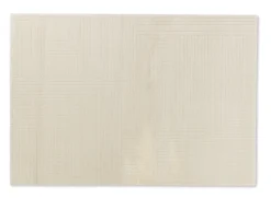 Webteppich SW Pure Design D.242 Creme 133 x 190 cm