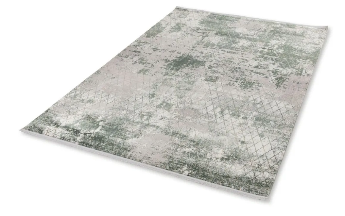 Webteppich SW Vision D.241 Dunkelgrün 80 x 150 cm