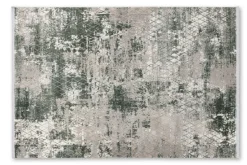 Webteppich SW Vision D.241 Dunkelgrün 80 x 150 cm