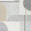 Webteppich Varis L Grau Gold 80 x 150 cm