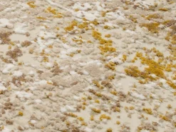 Webteppich Versailles Beige-Gold 67 x 130 cm