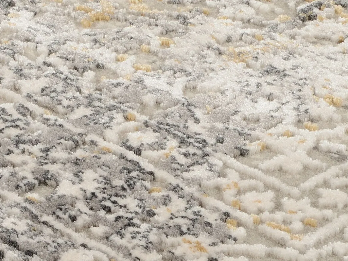 Webteppich Versailles Grau-Mix Ø 200 cm