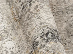 Webteppich Versailles Grau-Mix Ø 200 cm