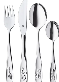 WMF Kinderbesteck-Set 4-teilig Tiere