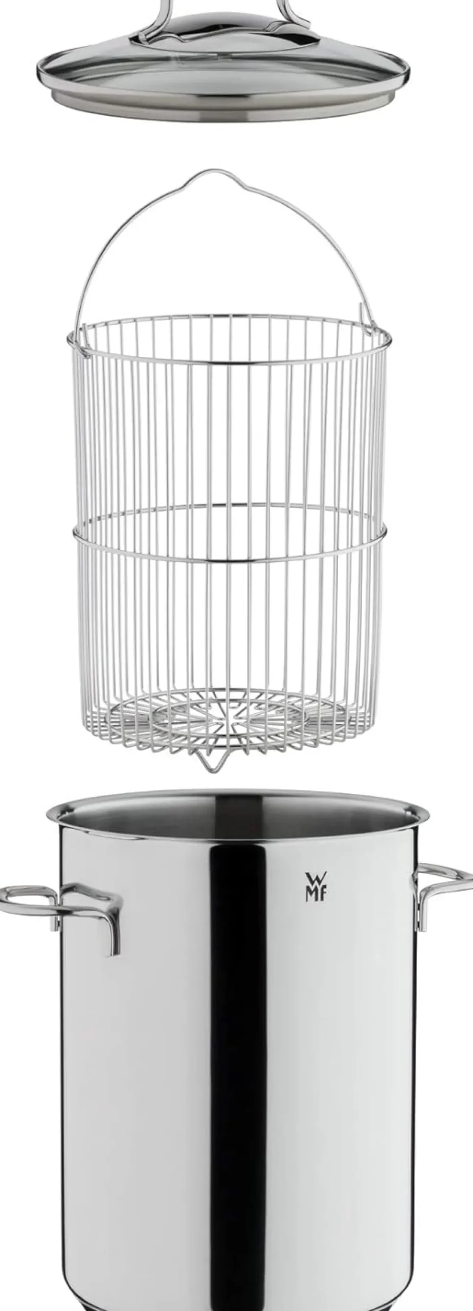 WMF Spargeltopf mit Drahteinsatz Ø 16 cm