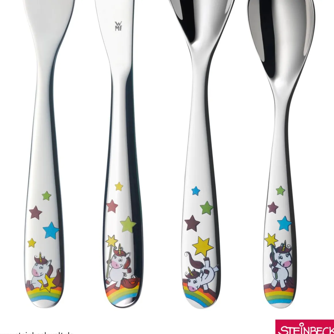 WMF 4-tlg Kinderbesteck Einhorn