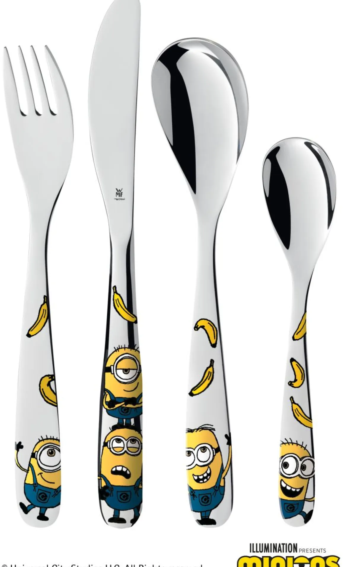 WMF 4-tlg Kinderbesteck Minions