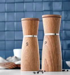 WMF 2-tlg Salz-/ Pfeffermühlen-Set Ceramill Nature