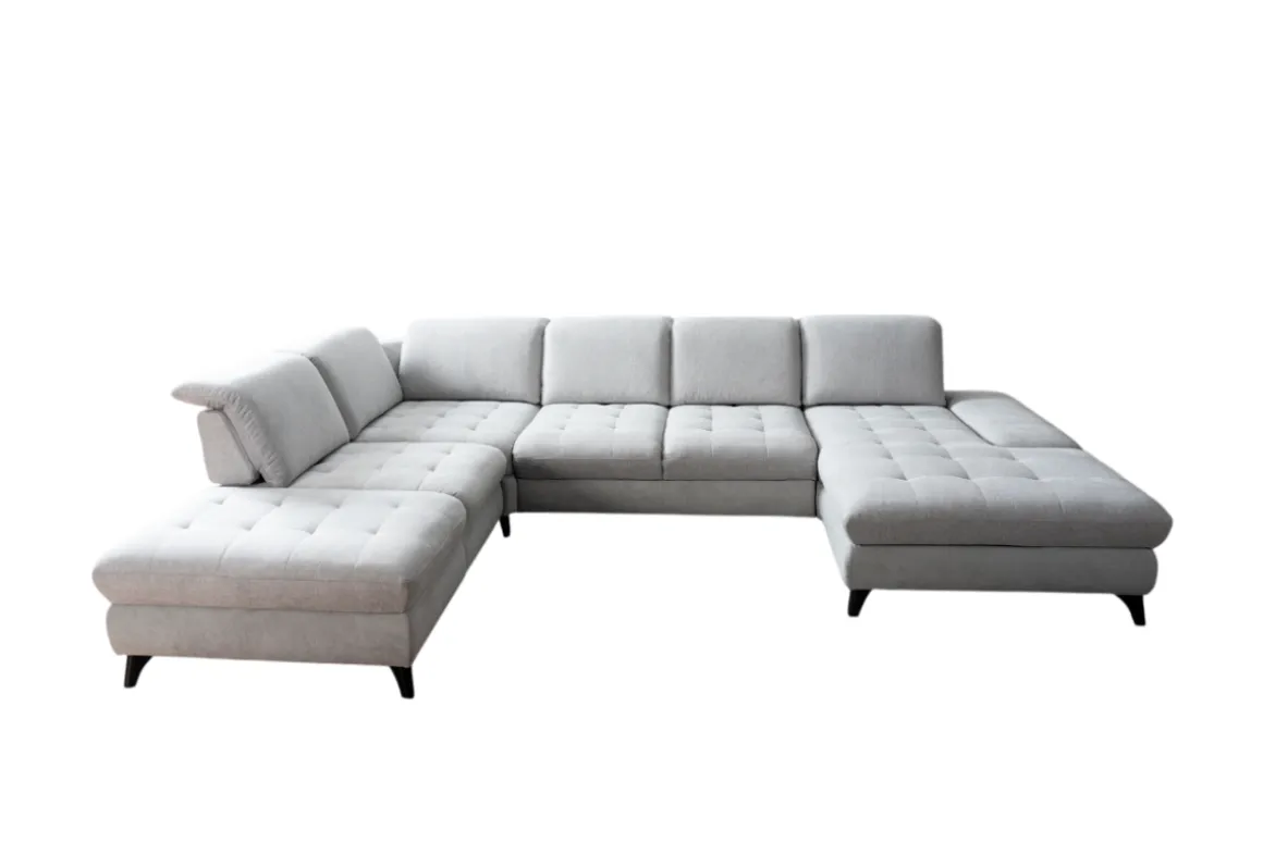 Wohnlandschaft Carolina XC Silber