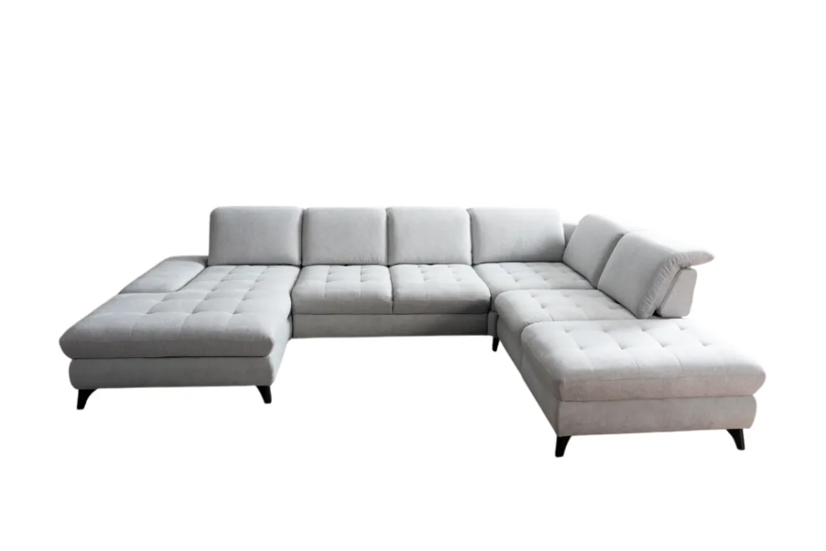 Wohnlandschaft Carolina XC Silber