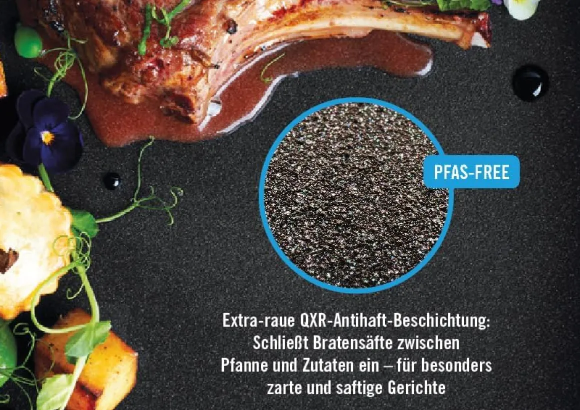 Woll Flachpfanne mit abnehmbarem Griff EcoLite QXR Ø 24 cm