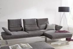 W.Schillig Ecksofa Broadway Anthrazit Longchair R