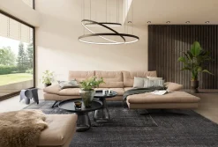 W.Schillig Ecksofa seventy5 mit Sitztiefenverstellung