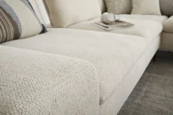 W.Schillig Ecksofa valentinoo Ivory mit Sitztiefenverstellung