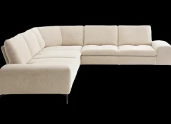 W.Schillig Ecksofa valentinoo Ivory mit Sitztiefenverstellung